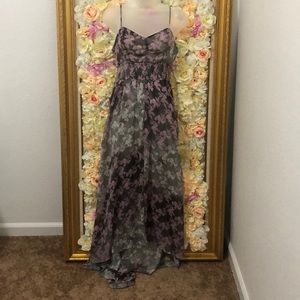 High low maxi dress